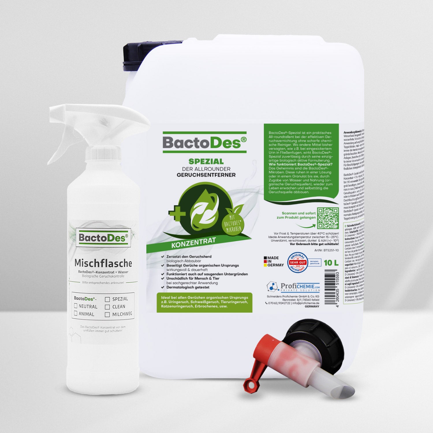 BactoDes® Spezial – Allround Geruchsneutralisierer