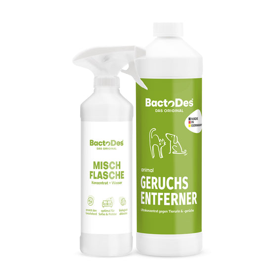 BactoDes® Animal – Enzymreiniger gegen Katzen- und Hundeurin