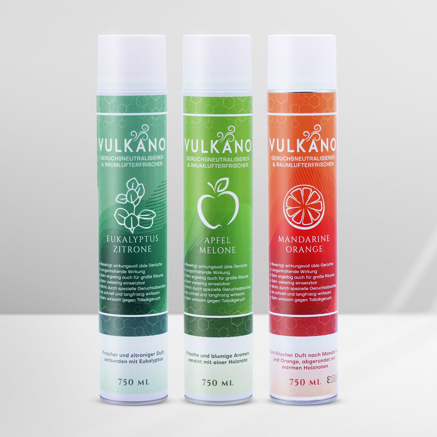 S-Pro Vulkano Raumluft-Geruchsneutralisierer 2er Bundle –