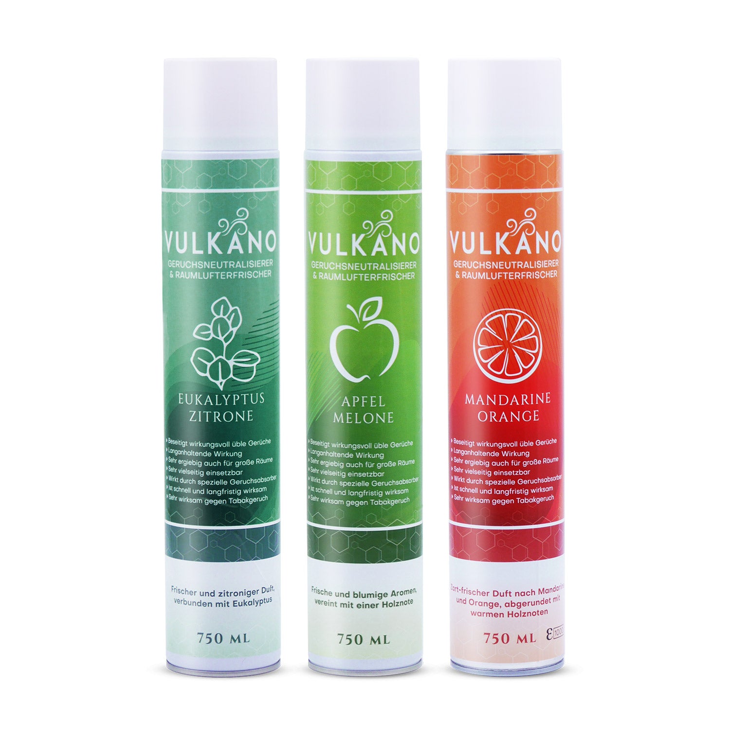 S-Pro Vulkano Raumluft-Geruchsneutralisierer 2er Bundle –
